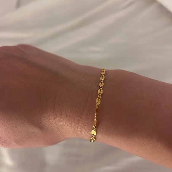 Leah Alexandra Retrofete Bold Chain Bracelet - Picture 2 of 3